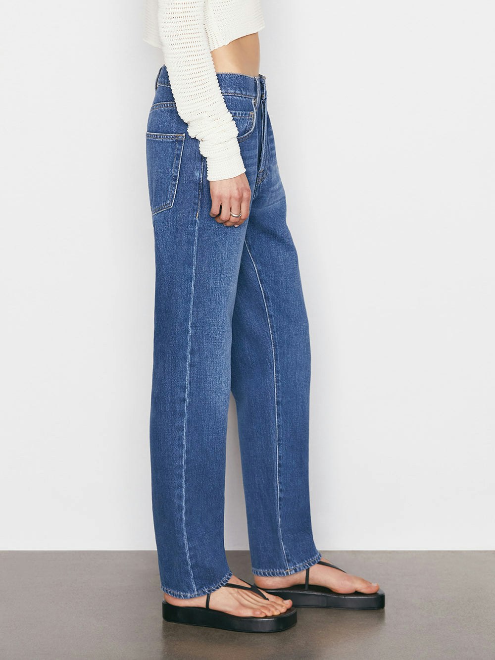 jeans side view